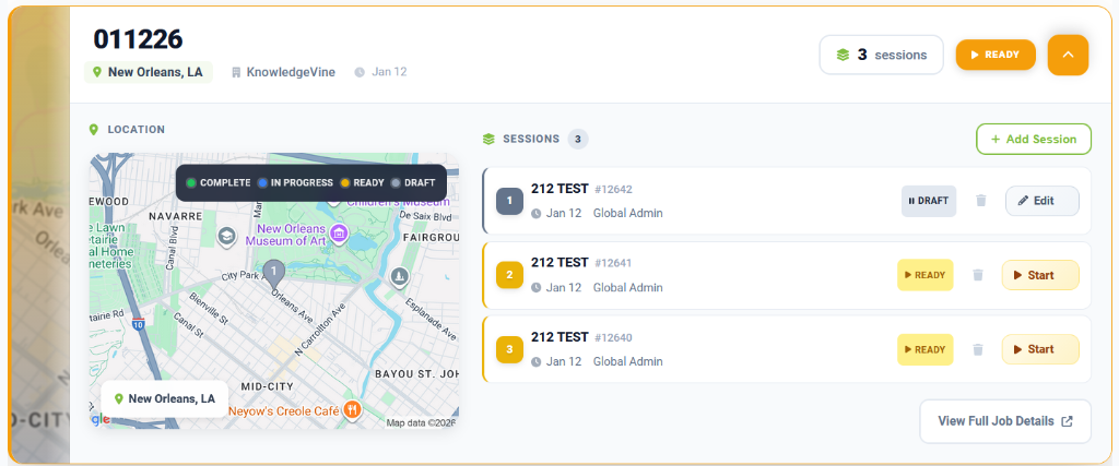 AICON Jobs Page Screenshot